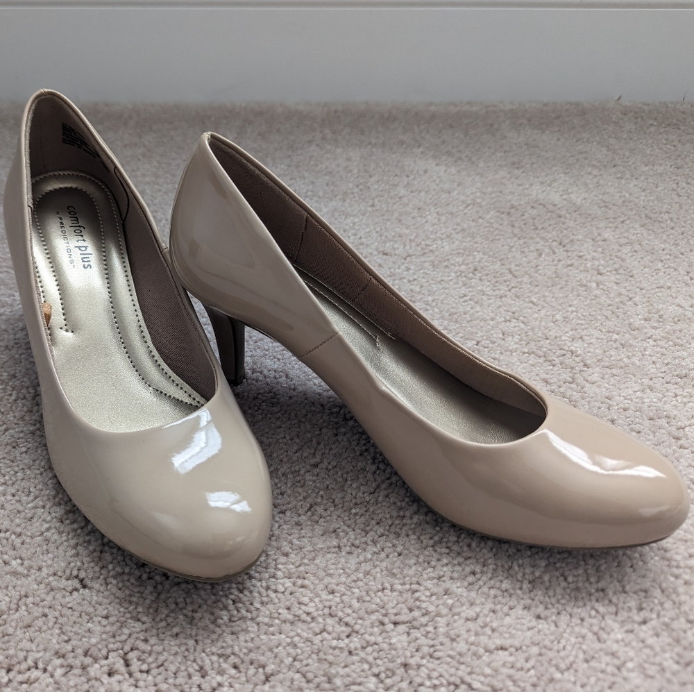 Comfort Plus Beige Heels
